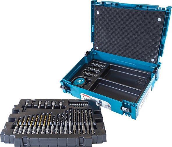 MAKITA - sada bitů a vrtáků SDS+ Makpac, 65ks